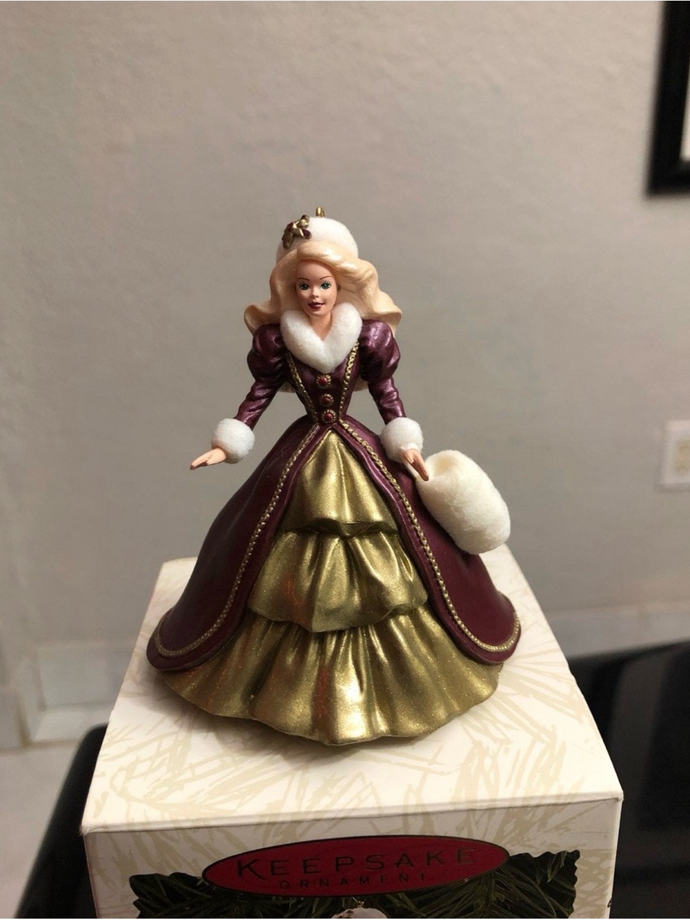 Hallmark Holiday Barbie 1996